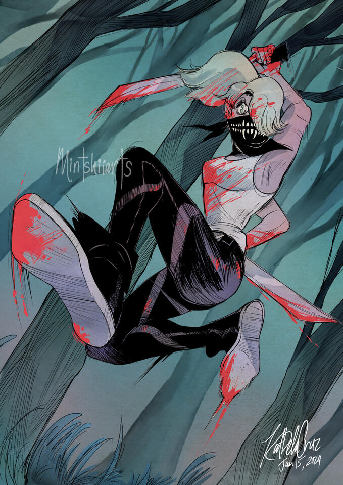 Erica Slaughter fanart (from Something is Killing the Children).